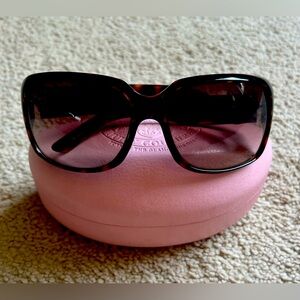 Juicy Couture Bunny Y2K Brown Tortie Sunglasses